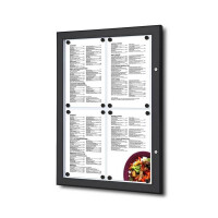 Czarna Gablota na Menu