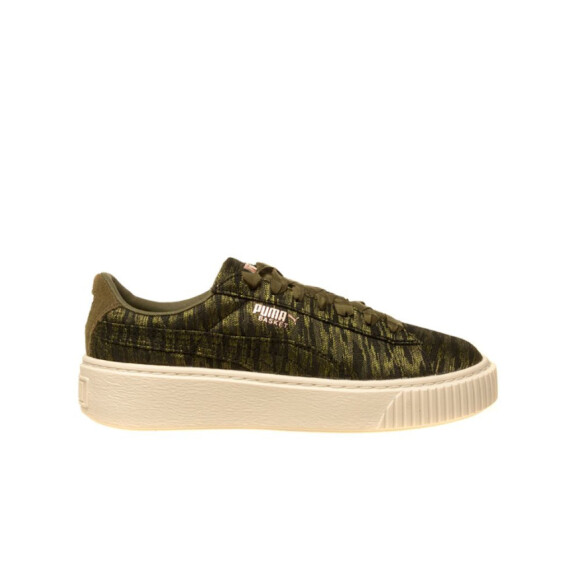 Buty damskie Puma BASKET PLATFORM VR WMNS 36409201 Zielone - Rozmiar 38