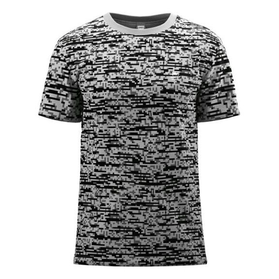 Koszulka Monotox LOGO S PL CAMO 5 GRAY MEL M Szary