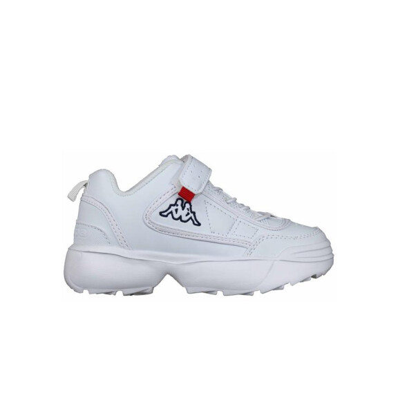 Buty dziecięce Kappa RAVE NC K 260782K1010 Białe - Rozmiar 25