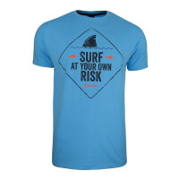 Koszulka Monotox SURF RISK BLUE 2XL Niebieski