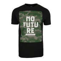 Koszulka Monotox NO FUTURE CAMO BLACK S Czarny