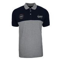 Koszulka Monotox POLO ORIGINALS GREY NAVY 2XL Szary