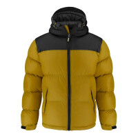 Kurtka Monotox PUFFER H MUSTARD BLACK L Żółty