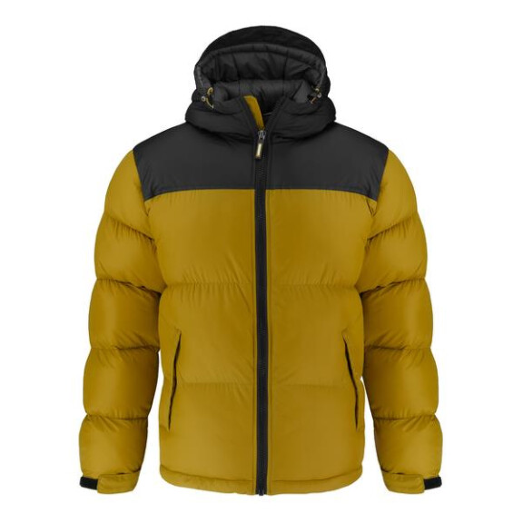 Kurtka Monotox PUFFER H MUSTARD BLACK M Żółty