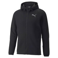 Bluza Puma EVOSTRIPE FULL ZIP HOODIE 2XL Czarny