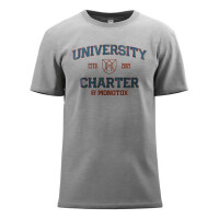 Koszulka Monotox UNIVERSITY GREY MEL S Szary