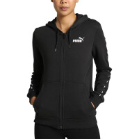 Bluza Puma ESS TAPE FZ HOODIE FL S Czarny