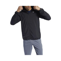 Kurtka męska Reebok ID TRAIN WOVEN JACKET FP9172 100038788 Czarna - Rozmiar L