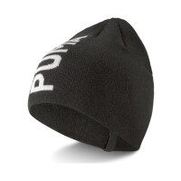 Czapka Puma ESS CLASSIC CUFF BEANIE JR 02346101 Czarna - Rozmiar YOUTH