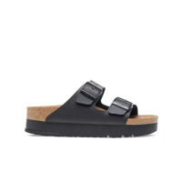 Klapki damskie Birkenstock ARIZONA FLEX PLATFORM BFNARROW 1027395 Czarne - Rozmiar 41