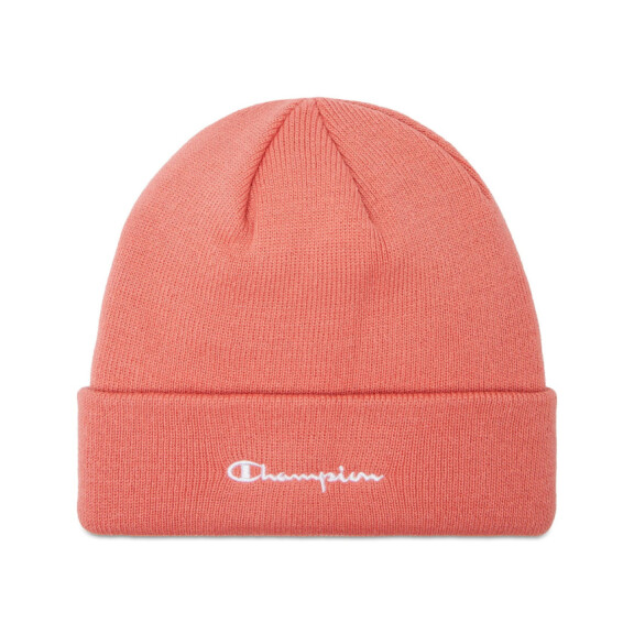 Czapka Champion BEANIE CAP 804650PS171 Różowa - Rozmiar NS