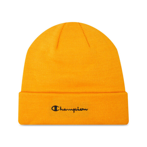 Czapka Champion BEANIE CAP 804671YS113 Żółta - Rozmiar NS