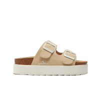 Klapki damskie O'Neill PLATFORM SLIDER WOMEN LOW 9024101973D Beżowe - Rozmiar 41