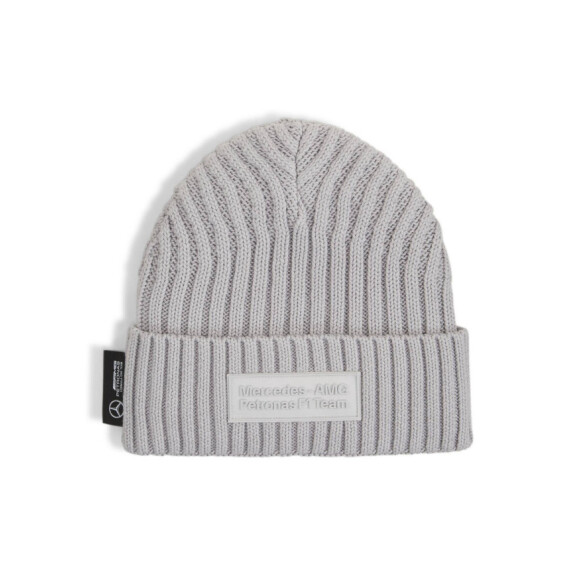 Czapka Puma MAPF1 STATEMENT BEANIE 02569002 Szara - Rozmiar ADULT