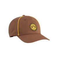 Czapka Puma BVB KING CAP 02646801 Brązowa - Rozmiar NS