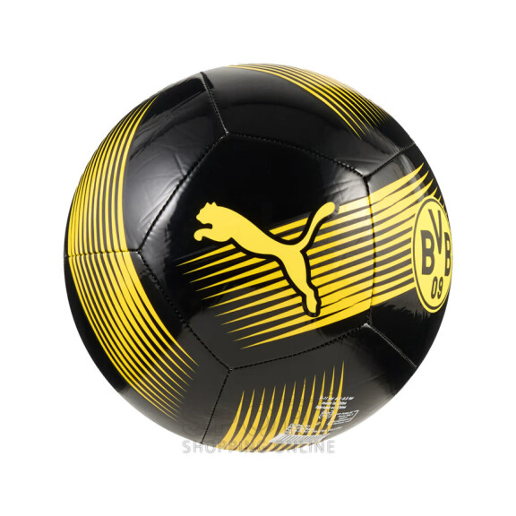 Piłka Puma BVB ESS BALL 08474401 Czarna - Rozmiar 5