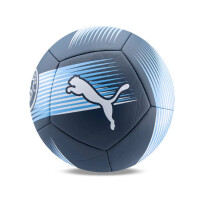 Piłka Puma MCFC ESS BALL 08477404 Niebieska - Rozmiar 5