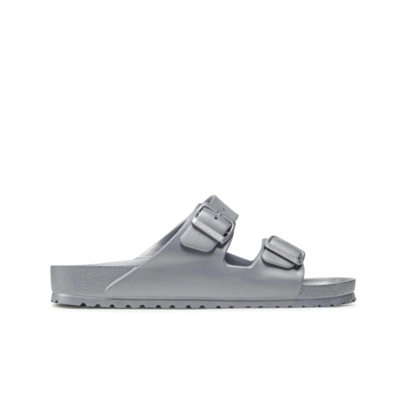Klapki męskie Birkenstock ARIZONA EVA REGULAR 1003490 Srebrne - Rozmiar 46