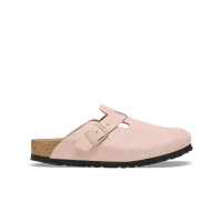 Klapki damskie Birkenstock BOSTON LEVE NARROW 1026171 Różowe - Rozmiar 39