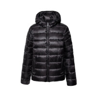 Kurtka damska Champion HOODED POLYFILLED JACKET 115750KK001 Czarna - Rozmiar XL