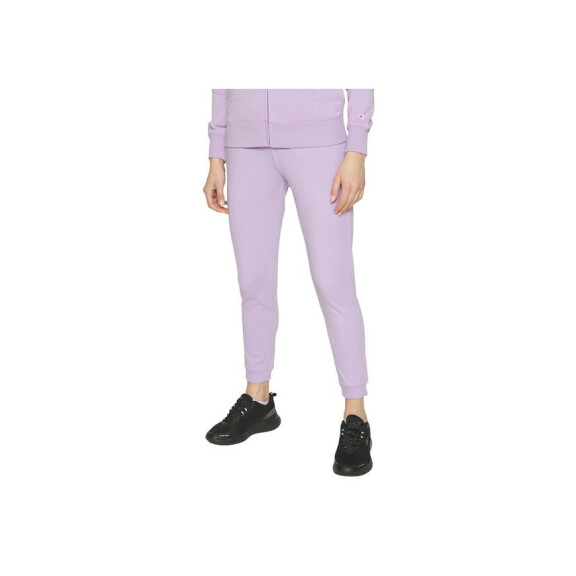 Spodnie damskie Champion RIB CUFF PANTS 116109VS022 Fioletowe - Rozmiar XS