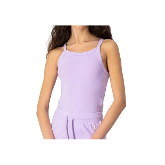 Koszulka damska Champion TANK TOP 116121VS022 Fioletowa - Rozmiar XS