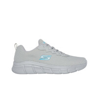 Buty męskie Skechers BOBS B FLEX CHILL EDGE 118106LTGY Szare - Rozmiar 44