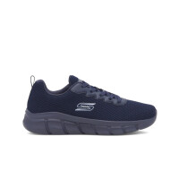 Buty męskie Skechers BOBS B FLEX CHILL EDGE 118106NVY Niebieskie - Rozmiar 43