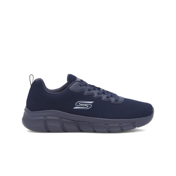 Buty męskie Skechers BOBS B FLEX CHILL EDGE 118106NVY Niebieskie - Rozmiar 43
