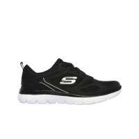 Buty damskie Skechers SUMMITS SUITED 12982BKW Czarne - Rozmiar 41