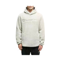 Bluza męska Champion HOODED TOP 214973ES066 Beżowa - Rozmiar S