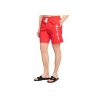 Szorty męskie Champion BEACHSHORT 216069RS005 Czerwone - Rozmiar M
