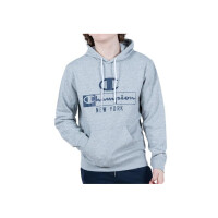Bluza męska Champion HOODED SWEATSHIRT 217994EM006 Szara - Rozmiar XL