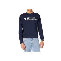 Bluza męska Champion CREWNECK SWEATSHIRT 217995BS501 Niebieska - Rozmiar XL