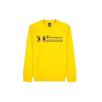Bluza męska Champion CREWNECK SWEATSHIRT 217995YS113 Żółta - Rozmiar 2XL