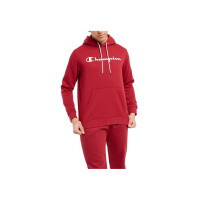 Bluza męska Champion HOODED SWEATSHIRT 218282RS506 Czerwona - Rozmiar S