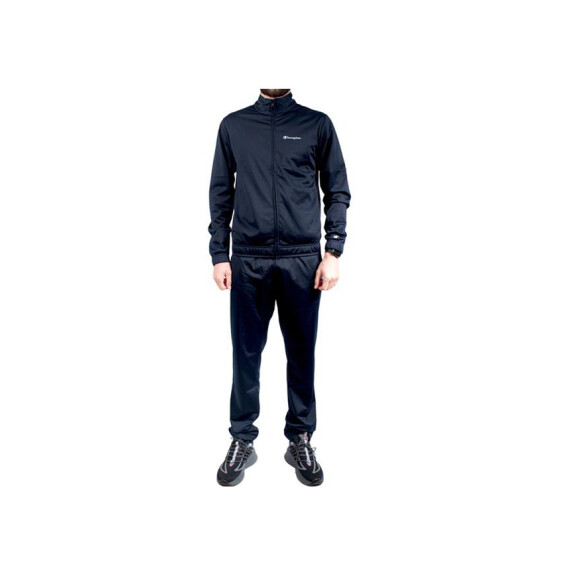 Dres męski Champion TRACKSUIT 218714BS501 Niebiesky - Rozmiar M