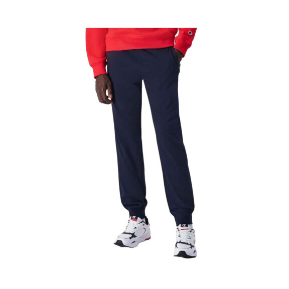 Spodnie męskie Champion RIB CUFF PANTS 220807BS501 Niebieskie - Rozmiar XL