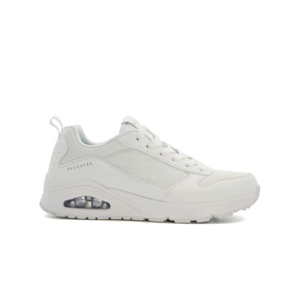 Buty męskie Skechers UNO FASTIME 237016WHT Białe - Rozmiar 45