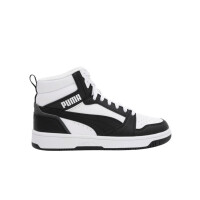 Buty dziecięce Puma REBOUND V6 MID JR 39383101 Białe - Rozmiar 38,5