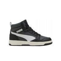 Buty dziecięce Puma REBOUND V6 MID JR 39383129 Czarne - Rozmiar 37,5