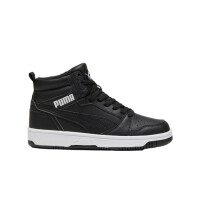 Buty dziecięce Puma REBOUND V6 MID WTR 39468501 Czarne - Rozmiar 38,5