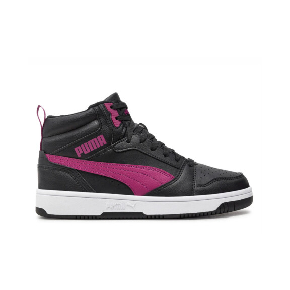 Buty dziecięce Puma REBOUND V6 MID WTR 39468504 Czarne - Rozmiar 38