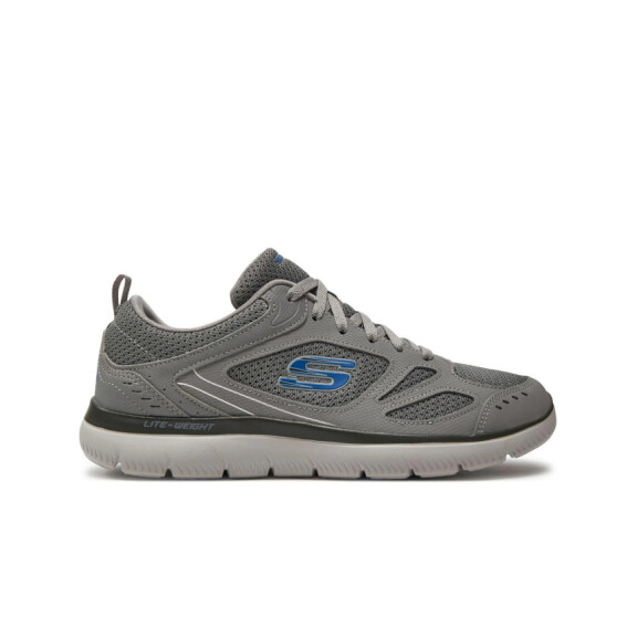 Buty męskie Skechers SUMMITS SOUTH RIM 52812GRY Szare - Rozmiar 45