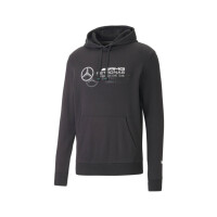 Bluza męska Puma MAPF1 HOODIE 53847501 Czarna - Rozmiar 2XL