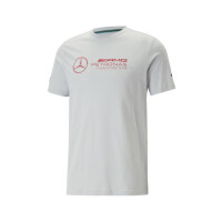 Koszulka męska Puma MAPF1 LOGO TEE MERCEDES TEAM 53848202 Szara - Rozmiar M