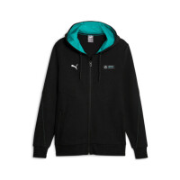 Bluza męska Puma MAPF1 HOODED SWEAT JKT 62114701 Czarna - Rozmiar S