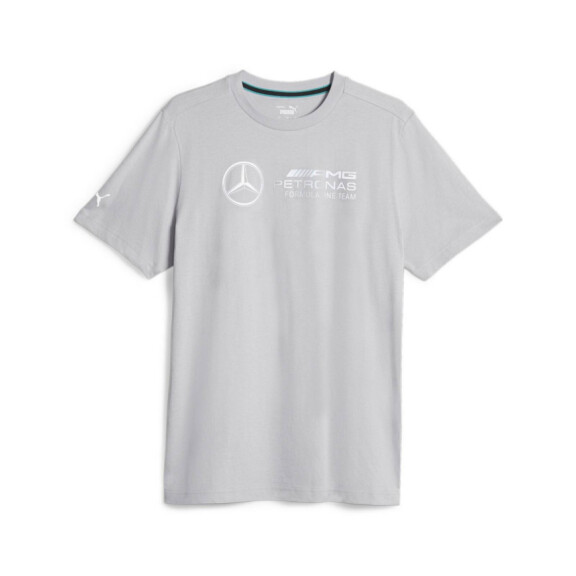 Koszulka męska Puma MAPF1 LOGO TEE MERCEDES TEAM 62115702 Szara - Rozmiar XL