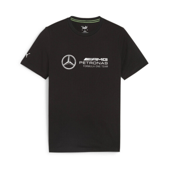 Koszulka męska Puma MAPF1 ESS LOGO TEE 62376201 Czarna - Rozmiar S